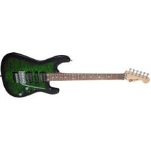 [PREORDER] Charvel MJ SD1 24 HSH Electric Guitar w/Floyd Rose, PF FB, Transparent Green Burst