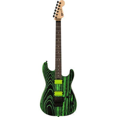 [PREORDER] Charvel Pro-Mod San Dimas Style 1 HH FR E Ash Electric Guitar, Ebony FB, Green Glow