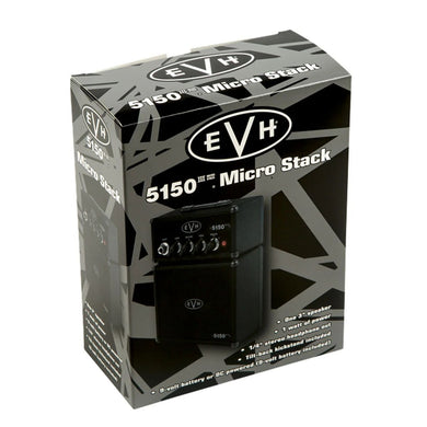 EVH 5150III Micro Guitar Amplifier Stack, Stealth Black Mini Amp