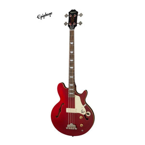 Epiphone Jack Casady Semi-Hollowbody Bass Guitar - Sparkling Burgundy