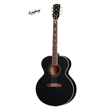 (Epiphone Inspired by Gibson Custom) Epiphone J-180 LS Acoustic-Electric Guitar - Ebony