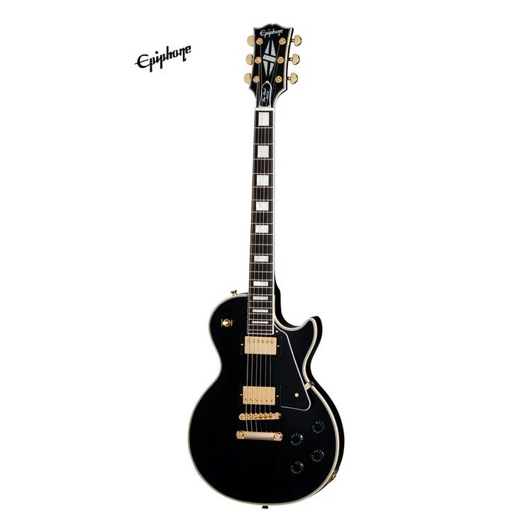 (Epiphone Inspired by Gibson Custom) Epiphone Les Paul Custom Electric ...