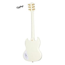 (Epiphone Inspired by Gibson Custom) Epiphone 1963 SG Custom Electric Guitar - Classic White