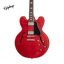 Epiphone Marty Schwartz ES-335 Semi-hollowbody Electric Guitar, Case Included - Sixties Cherry