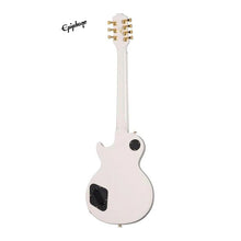 Epiphone Matt Heafy Les Paul Custom Origins 7-String Left-Handed Electric Guitar, Case Included - Bone White