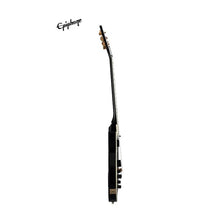 Epiphone Matt Heafy Les Paul Custom Origins 7-String Left-Handed Electric Guitar, Case Included - Ebony