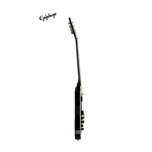 Epiphone Matt Heafy Les Paul Custom Origins 7-String Left-Handed Electric Guitar, Case Included - Ebony