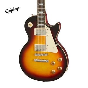 (Epiphone Inspired by Gibson) Epiphone Limited Edition 1959 Les Paul Standard Electric Guitar, Case Included - Aged Dark Burst