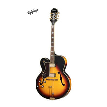 Epiphone Broadway Hollowbody Left-handed Electric Guitar - Vintage Sunburst