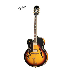 Epiphone Broadway Hollowbody Left-handed Electric Guitar - Vintage Sunburst