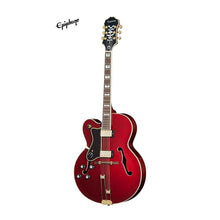 Epiphone Broadway Hollowbody Left-handed Electric Guitar - Wine Red