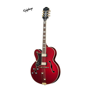 Epiphone Broadway Hollowbody Left-handed Electric Guitar - Wine Red