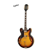 Epiphone Sheraton Frequensator Semi-hollowbody Left-handed Electric Guitar - Vintage Sunburst