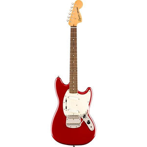 [PREORDER] Squier FSR Classic Vibe 60s Mustang Electric Guitar Laurel FB, Candy Apple Red