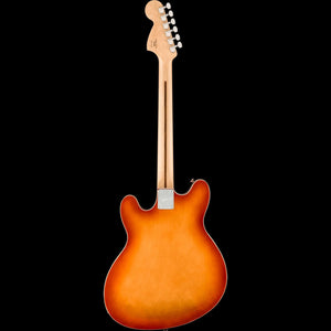 [PREORDER] Squier Affinity Series Starcaster Deluxe Electric Guitar, Maple FB, Sienna Sunburst