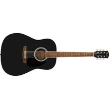 Fender FA-25 Dreadnought Acoustic Guitar, Black