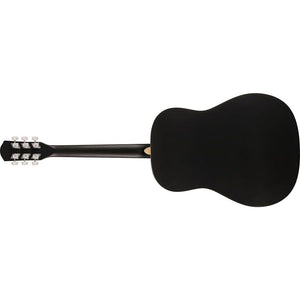 Fender FA-25 Dreadnought Acoustic Guitar, Black