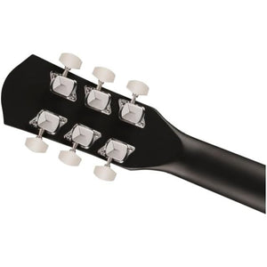 Fender FA-25CE Dreadnought Acoustic Guitar, Black
