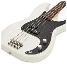 Fender Japan Traditional II 70s Precision Bass Guitar, RW FB, Arctic White