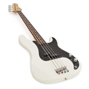 Fender Japan Traditional II 70s Precision Bass Guitar, RW FB, Arctic White