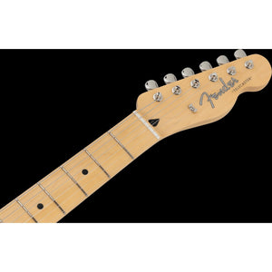 [PREORDER] Fender Japan Hybrid II Telecaster Electric Guitar, Maple FB, Flame Sunset Orange Transparent