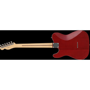[PREORDER] Fender Japan Hybrid II Telecaster Electric Guitar, Maple FB, Flame Sunset Orange Transparent