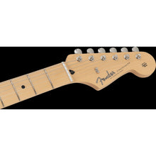 Fender Japan Hybrid II Stratocaster Electric Guitar, Maple FB, Flame Sunset Orange Transparent