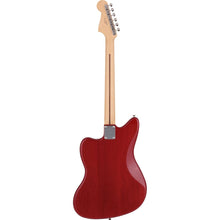 [PREORDER] Fender Japan Hybrid II Jazzmaster Electric Guitar, Maple FB, Flame Sunset Orange Transparent
