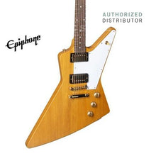 Epiphone 1958 Korina Explorer Electric Guitar, Case Included - Aged Natural