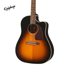 Epiphone J-45 EC Acoustic Guitar - Aged Vintage Sunburst Gloss