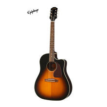 Epiphone J-45 EC Acoustic Guitar - Aged Vintage Sunburst Gloss