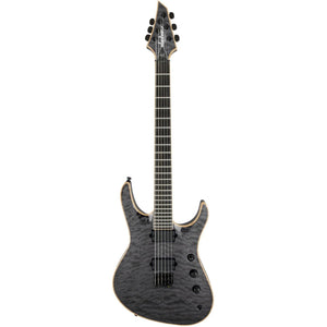 [PREORDER] Jackson USA Signature Chris Broderick Soloist HT6 Electric Guitar, Ebony FB, Transparent Black
