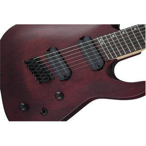 [PREORDER] Jackson X Series Dinky DKAF7 Multi-scale Electric Guitar, Laurel FB, Stained Mahogany