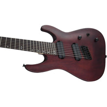 [PREORDER] Jackson X Series Dinky DKAF7 Multi-scale Electric Guitar, Laurel FB, Stained Mahogany