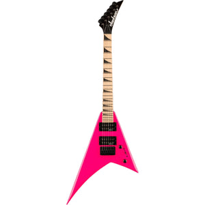 Jackson JS Series Rhoads Minion JS1X Electric Guitar, Maple FB, Neon Pink