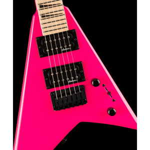 Jackson JS Series Rhoads Minion JS1X Electric Guitar, Maple FB, Neon Pink