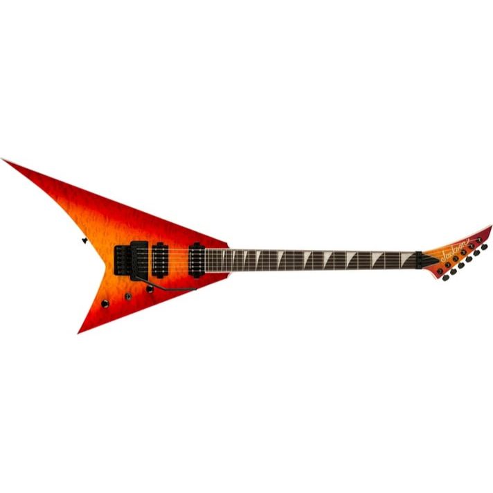 [PREORDER] Jackson Pro Plus Series Rhoads RR24PS Electric Guitar, Ebony FB, Firestorm