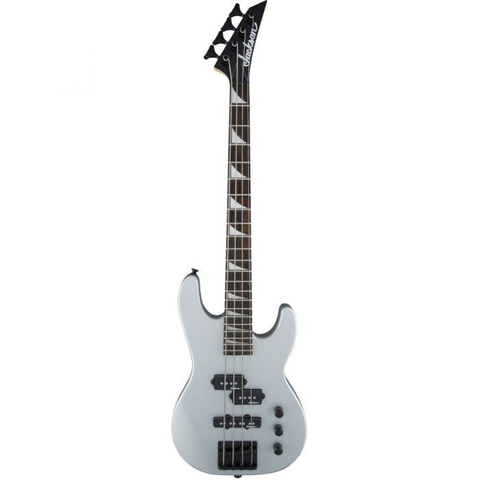 [PREORDER] Jackson JS Series Concert Bass Minion JS1X Guitar, Amaranth FB, Satin Silver