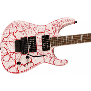 [PREORDER] Jackson X Series Soloist SLX DX Electric Guitar, Laurel FB, Bloodshot Crackle