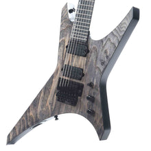 [PREORDER] Jackson Pro Series WR7 Dave Davidson Signature Warrior Electric Guitar, Ebony FB, Distressed Ash