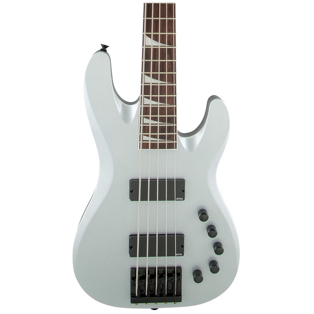 [PREORDER] Jackson Signature David Ellefson Concert Bass CBX V Guitar, Laurel FB, Quicksilver
