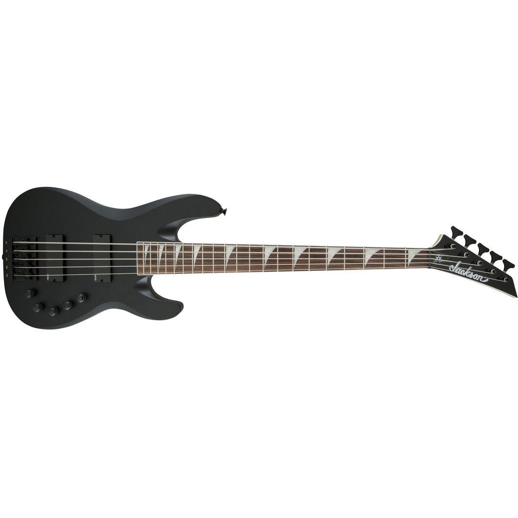 [PREORDER] Jackson Signature David Ellefson Concert Bass CBX V Guitar, Laurel FB, Satin Black