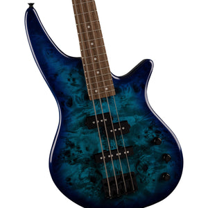 [PREORDER] Jackson JS Series Spectra JS2P IV Electric Bass Guitar, Laurel FB, Blue Burst
