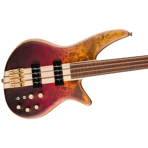 [PREORDER] Jackson Pro Series Spectra Bass SBP IV Bass Guitar, Jatoba FB, Firestorm Fade