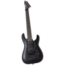 ESP LTD BUZ-7 QM Buz McGrath Signature Guitar - See Thru Black