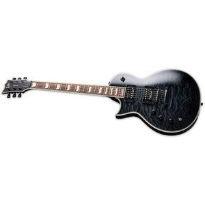 ESP LTD Deluxe EC-1000 Piezo LH Left-Handed Electric Guitar – See Thru Black