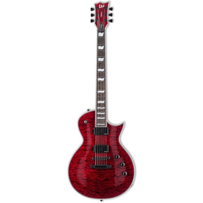 ESP LTD EC-1000 QM Electric Guitar - See Thru Black Cherry