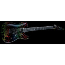 ESP LTD Eclipse '87 FR - Rainbow Crackle