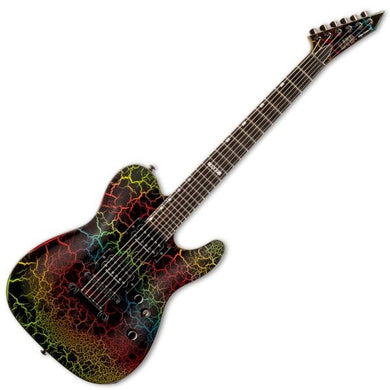 ESP LTD Eclipse '87 NT - Rainbow Crackle