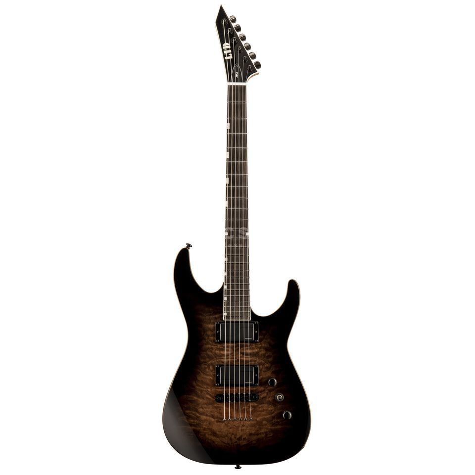 ESP LTD Josh Middleton JM-II Electric Guitar - Black Shadow Burst